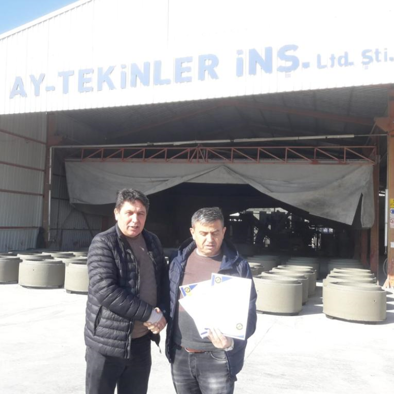 aytekinler insaat firmasina belgelerini teslim ettik