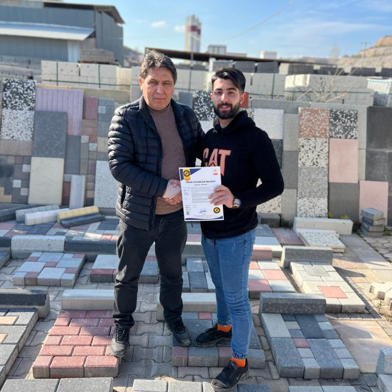 ege prefabrik yeni uretim tesisinin belgesi